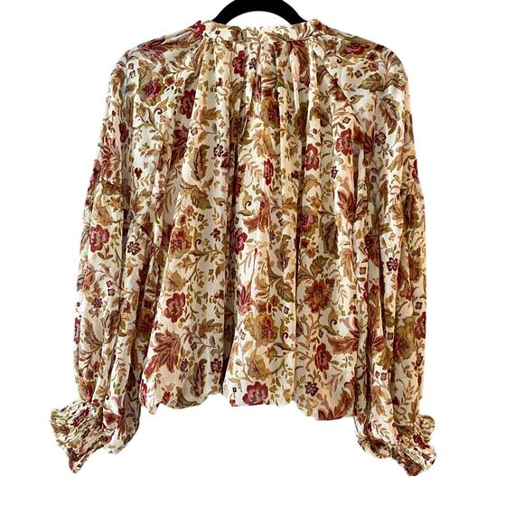 Fate Long Sleeve Floral Pearlescent Buttons
Size Small Romantic - Picture 2 of 14